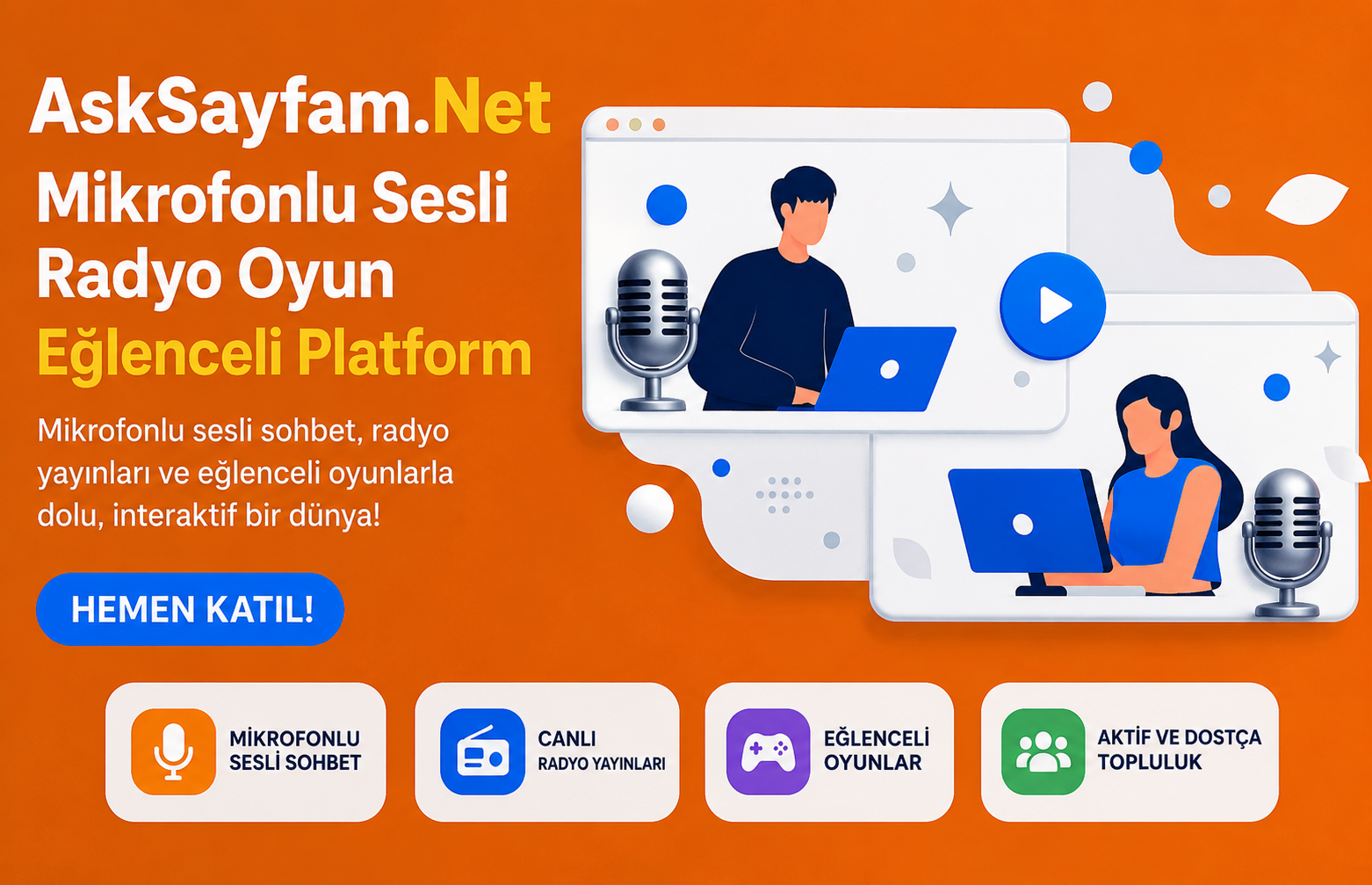 Mobil Sesli chat